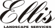 Ellis Landscape Services – Ellis in cursive, Landscape Services below